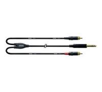 Câble Y Bretelle Jack Stéréo/2 RCA 3 M