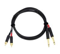 CORDIAL CABLES Câble audio double jack mono/Rca 1,5 m CÂBLES AUDIO Essentials Jack