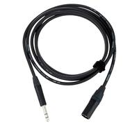 CORDIAL CABLES Câble audio stéréo XLR mâle/jack 2,5 m CÂBLES AUDIO Select XLR