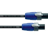 Cordial CPL 1.5 LP 25 câble audio 1,5 m Speakon 6,35 mm Noir, Bleu, Gris