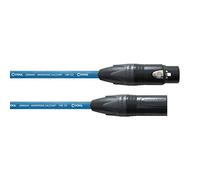 CORDIAL CABLES Câble micro XLR 10 m bleu CÂBLES MICROPHONE Select Symétrique Standard