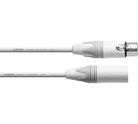 CORDIAL CABLES Câble micro XLR 5 m blanc CÂBLES MICROPHONE Peak Symétrique