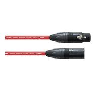 CORDIAL CABLES Câble micro XLR 5 m rouge CÂBLES MICROPHONE Select Symétrique Standard
