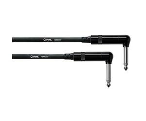 CORDIAL CABLES Câble patch guitare jack coudés 15 cm CÂBLES INSTRUMENT Essentials Jacks coudés