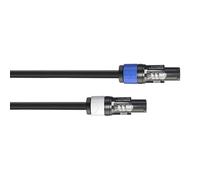 Câble de raccordement alimentation Cordial CFCA 1,5 FCB [1x PowerCon mâle - 1x PowerCon mâle] bleu,