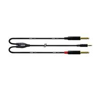 CORDIAL - CFY 6 WPP - Câble Insert Jack Stéréo 3,5 mm / 2x Jack Mono 6,3 mm - 6,00 m