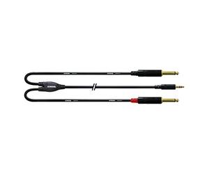 CORDIAL CABLES Câble Y bretelle minijack stéréo/2 jack mono 6 m CÂBLES BRETELLE Essentials Mini-Jack / Jack