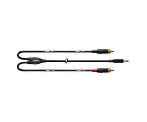 CORDIAL CABLES Câble Y bretelle minijack stéréo/2 Rca 1,5 m CÂBLES BRETELLE Essentials Mini-Jack / RCA