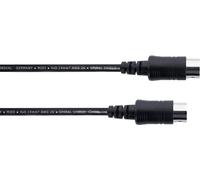 Cordial Câble MIDI ED 3 AA – 1x MIDI mâle – 1x MIDI mâle – 3 m – Noir