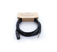 Cordial Câble de liaison EM 6 MV XLR 1x XLR mâle 3 pôles – 1x Jack 6,3 mm stéréo 6 m noir