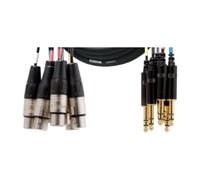 CORDIAL CABLES Multipaire 8 XLR femelle/8 jack stéréo 3 m CÂBLES AUDIO Multipaires
