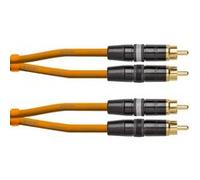 CORDIAL - CEON DJ RCA 0,6 O - Câble DJ 2x RCA vers 2x RCA - 0,60 m