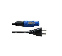 Cordial Cfca 3 S Câble Fiche Electrique Eu / Fiche Neutrik Powercon True 1 - 3M