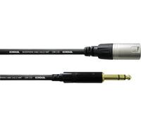 Cordial CFM6MV XLR Câble adaptateur [1x XLR mâle - 1x Jack mâle 6.35 mm] 6.00 m noir