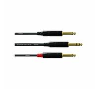 CORDIAL CFY 6 VPP Câble Adaptateur 6 M Jack 6,3 Mm Stéréo/2 X Jack 6,3 Mm Mono