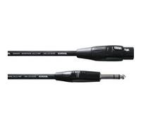 Cordial CIM0.6FV - Câble audio XLR femelle - jack mâle stéréo 60 cm