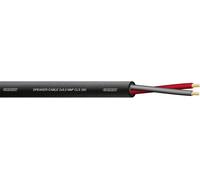 Cordial CLS 260 Black 500 Câble haut-parleur HELUKABEL Lautsprecherleitung 2 x 6 mm² + 2 x 6 mm² noir Marchandise vendue au mètre