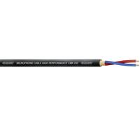 Cordial CMK 250 Câble micro 2 x 0.5 mm² noir Marchandise vendue au mètre