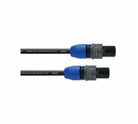 Cordial Cordon haut-parleur CPL 1,5 LL 2 1x fiche mâle SPK - 1x fiche mâle SPK Noir 1,5 m