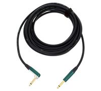 Cable Guitare Jack Droit /Coudé 6 M Vert