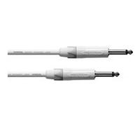 Cordial CXI3PP-SNOW - Câble jack-jack droits mono Neutrik 3 m blanc G