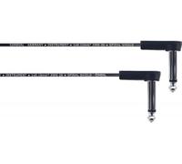 Câble Patch Plat Guitare Jack Coudés 15 CM
