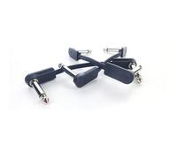 Câble de raccordement Cordial 14791 Jack audio [1x Jack mâle 6,3 mm (mono) - 1x Jack mâle 6,3 mm (mono)] 0.45 m noir gaine en PVC