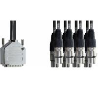 Cordial EFD 1,5 DFT 1,5 m Câble multiconducteur