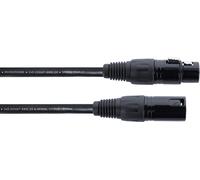 Cordial Câble liaison XLR EM 0,5 FM – 1x XLR femelle 3 pôles / 1x XLR mâle 3 pôles – 0,50 m