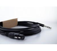 Cordial EM 1,5 FV XLR Câble de liaison [1x XLR femelle 3 pôles - 1x Jack mâle 6,3 mm (stéréo)] 1.50 m noir