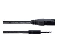 Cordial EM 6 MV XLR Câble de liaison [1x XLR mâle 3 pôles - 1x Jack mâle 6,3 mm (stéréo)] 6 m noir