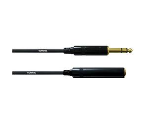 Cordial Extension jack stéréo 10 m 6,3 mm stéréo CFM 10 VK - Câble