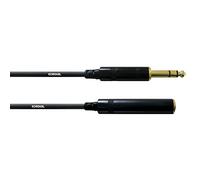 Cordial Extension jack stéréo 5 m 6,3 mm stéréo CFM 3 VK - Câble
