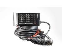 Cordial EYB 24-4 C 30 Boîtier de scène 30 m Nombre d'entrées:4 x Nbr. de sorties:24 x