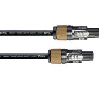 Cordial haut-parleur Cordon [1x Fiche mâle type SPK - 1x Fiche mâle type SPK] 2 x 2.5 mm² 15.00 m noir