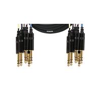 Cordial Intro Multipaire jack/jack sym. 8 voies, fiche Rean, 3,0 m - Câble multiconducteur analogique