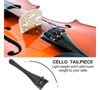 Cordier,Cordier de violoncelle,Cordier de violoncelle en alliage d'aluminium,Accessoires pour violoncelle,Instruments de musique