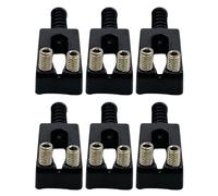 Cordier de chevalet de guitare électrique en alliage d'acier pour une stabilité optimale des cordes et un meilleur rythme de tonalité transmissif