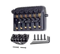 Cordier de chevalet de guitare électrique sans tête fixe en alliage idéal pour un accordage stable et améliore le maintien du chevalet de guitare sans tête