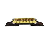 Cordier de chevalet de guitare réglable avec selles à rouleau doré pour guitares électriques