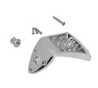 Cordier de mandoline à 8 cordes avec boucle de ceinture et vis, une pièce moulée, Triangle en métal, pièces de rechange pour cordier de mandoline, plaque de corde