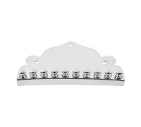 Cordier de Mandoline, Mandoline en Métal à 10 Cordes avec Vis, Pièces de Rechange de Cordier de Mandoline pour Instrument de Musique