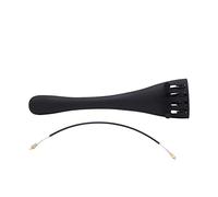 Cordier de violoncelle 4/4 en fibre de carbone léger avec 4 accordeurs et boyau de queue en nylon pour violoncellistes professionnels et étudiants noir