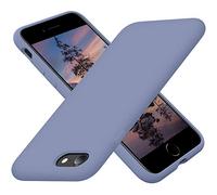 Cordking iPhone SE 2020 Case, iPhone 7 8 Case, Silicone Ultra Slim Shockproof Phone Case with [Soft Microfiber Lining], 4.7 inch, Lavender Gray