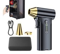 Cordless Air Duster - Rechargeable High Speed Blower, 130000RPM Air Cleaner, Multi Purpose Household Dust Removal Tool, Compact Portable Electronics Cleaning Device, Powerful Airflow Gadget |