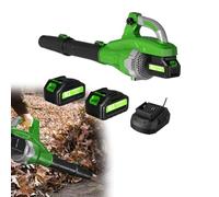 Cordless air Leaf Blower, 120 Minutes Working Time, Electric Construction site air Blower, Suitable for Garden Lawn Care, Snow Blowing, Car Dust Removal