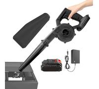 Cordless Blower, Portable Handheld Electric Air, 2.93 inches & Compact, Yard Cleaner 2 Speed Modes for Lawn Maintenance, Garden Leaves Removal, Patio Clearing