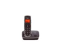 Brondi BRAVO GOLD - Téléphone sans fil avec ID d'appelant - DECT\GAP - noir Noir G