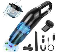 Cordless Car Vacuum Cleaner, 10000pa Powerful Handheld Vacuum Cleaner, Multifunctional Powerful Car Vacuum Cleaner With 3 Hepa Filters, Wet & Dry Mini Portable Vacuum Cleaner For Car, Home, Kitchen