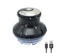 Cordless Circular Hair Clipper with LED Display, 3-12mm Lengths Adjust Self-Haircut Kit 360° Hair Shaver Hair Trimmer for Men